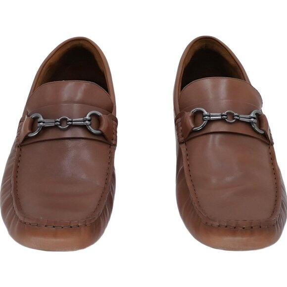 Kenneth Cole Classic Driver Loafers Medium Brown Mens 10.5 main image 5